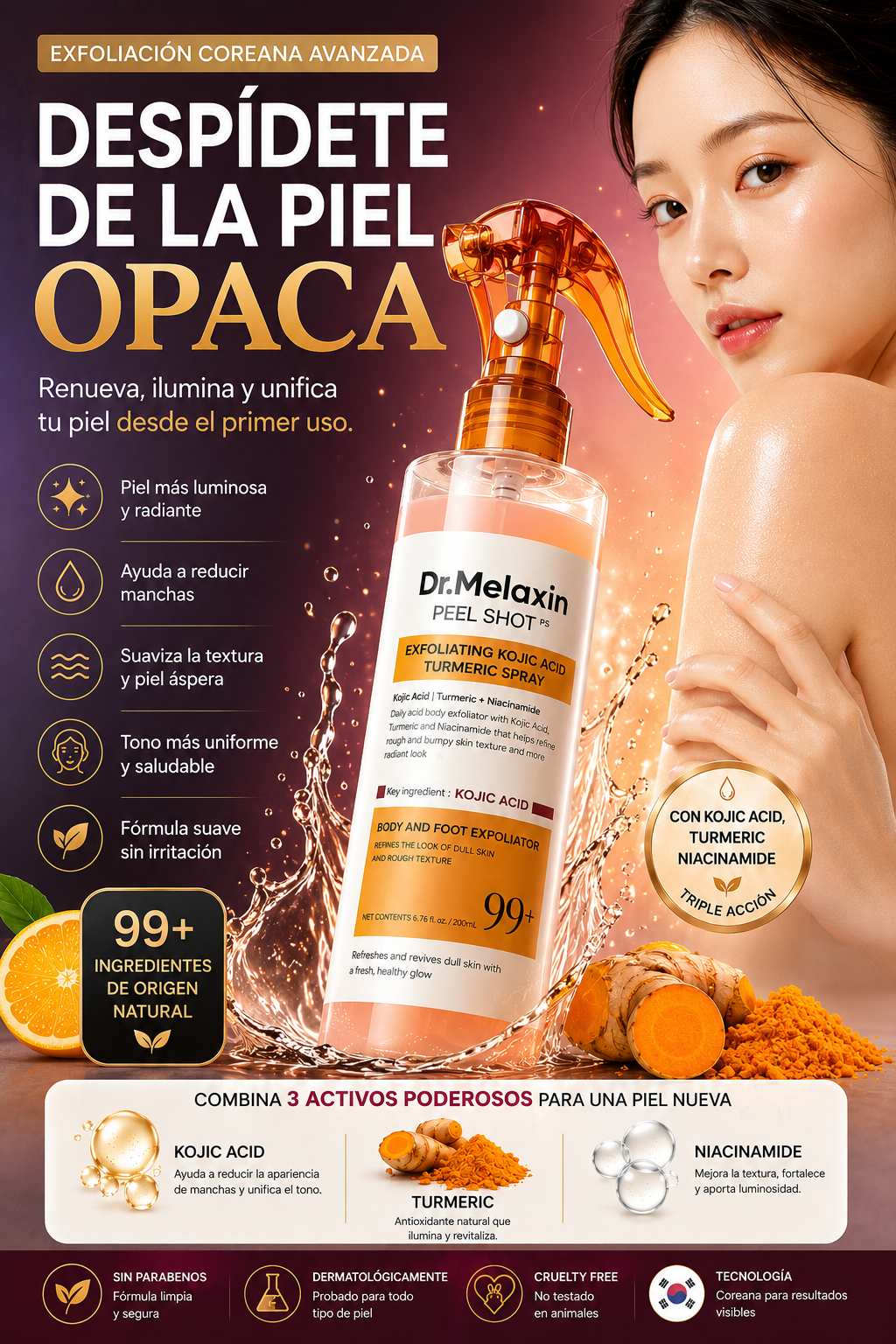 ✨ Dr. Melaxin Peel Shot™: Renueva tu piel, recupera tu confianza,LLÉVATE EL PACK 2X1 POR SOLO $83.000 PESOS 💰