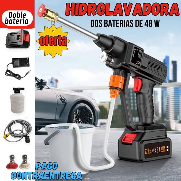🚿 HIDROLAVADORA INALÁMBRICA 48V PRO POWER™
