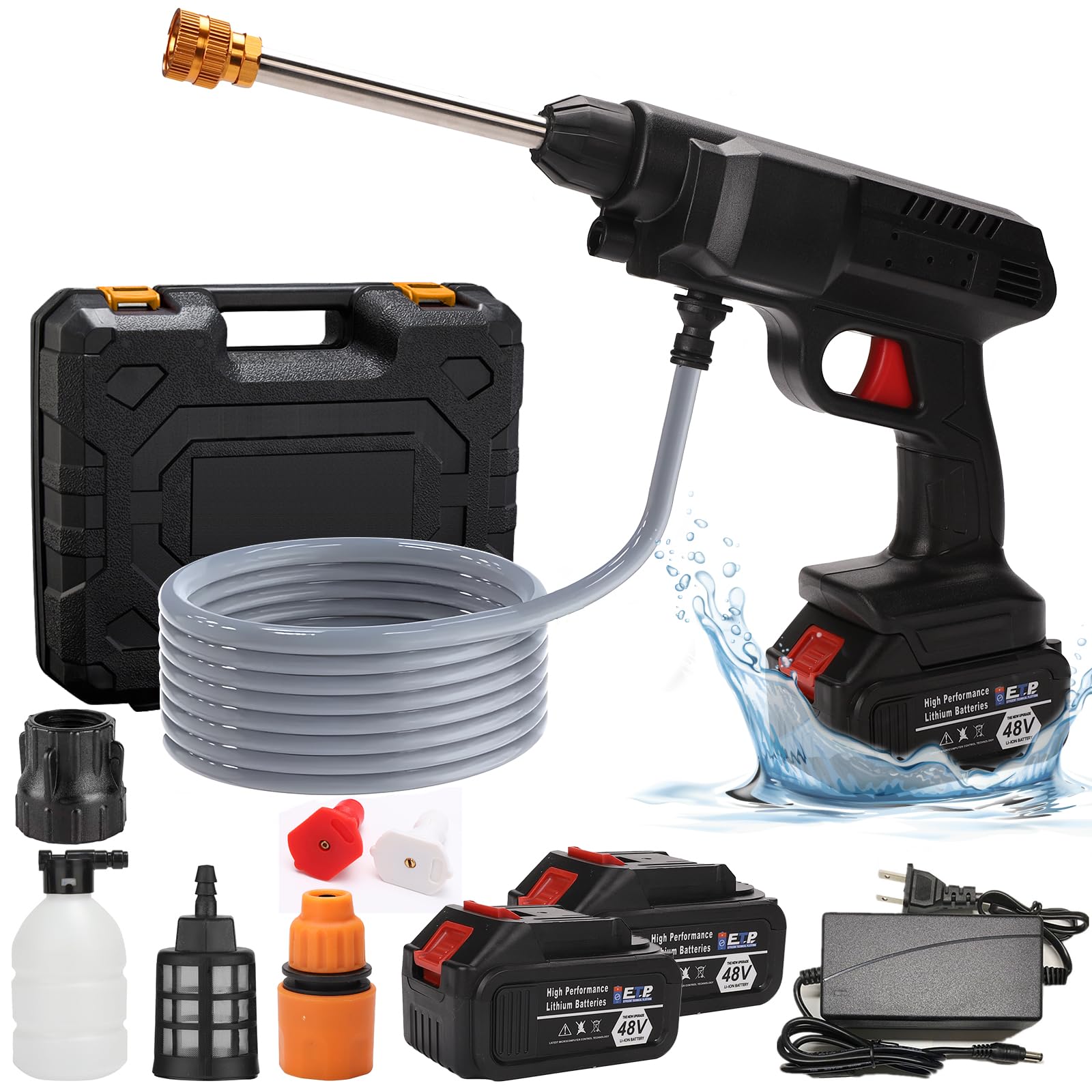 🚿 HIDROLAVADORA INALÁMBRICA 48V PRO POWER™