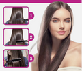 ✨ Plancha de Pelo 2 en 1 – Cepillo Alisador y Rizador Profesional