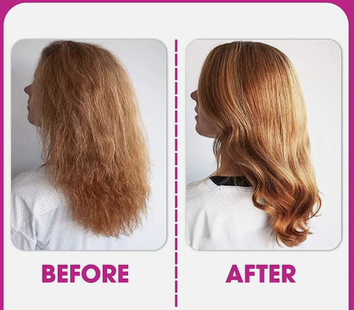 ✨ Plancha de Pelo 2 en 1 – Cepillo Alisador y Rizador Profesional