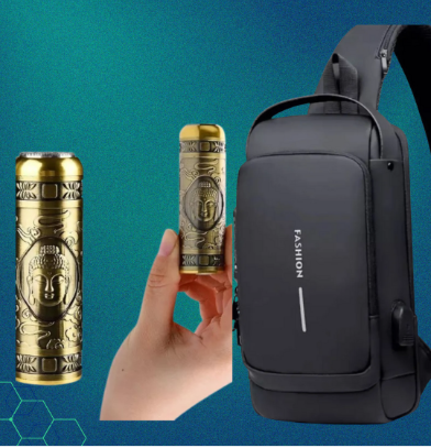 BOLSO DE SEGURIDAD PREMIUM Y RECIBE UNA MINI AFEITADORA RECARGABLE ¡TOTALMENTE GRATIS!