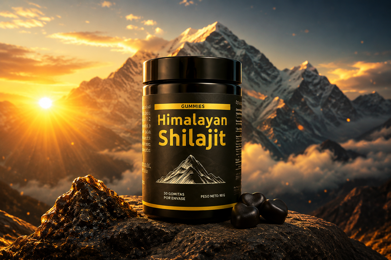 Shilajit Vital Gummies - Energía Ancestral en Cada Bocado