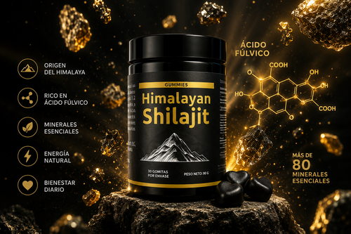 Shilajit Vital Gummies - Energía Ancestral en Cada Bocado