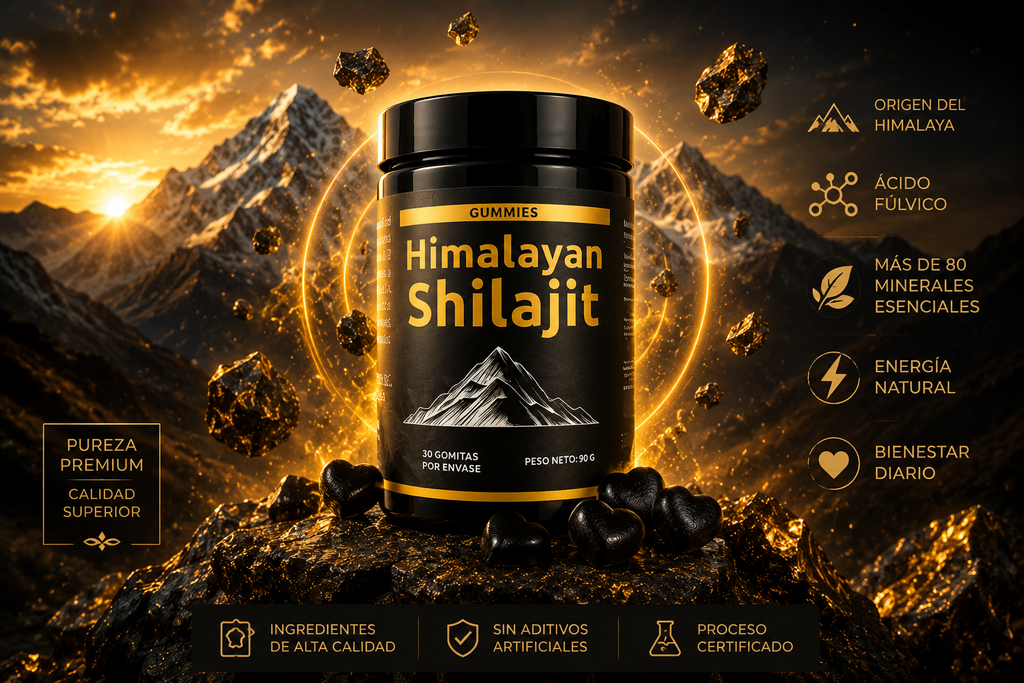 Shilajit Vital Gummies - Energía Ancestral en Cada Bocado
