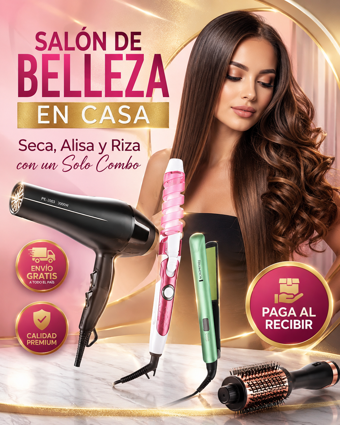 COMBO DE BELLEZA 3 EN 1 PRO
