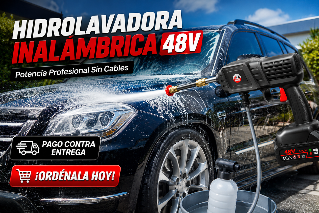 🚿 HIDROLAVADORA INALÁMBRICA 48V PRO POWER™