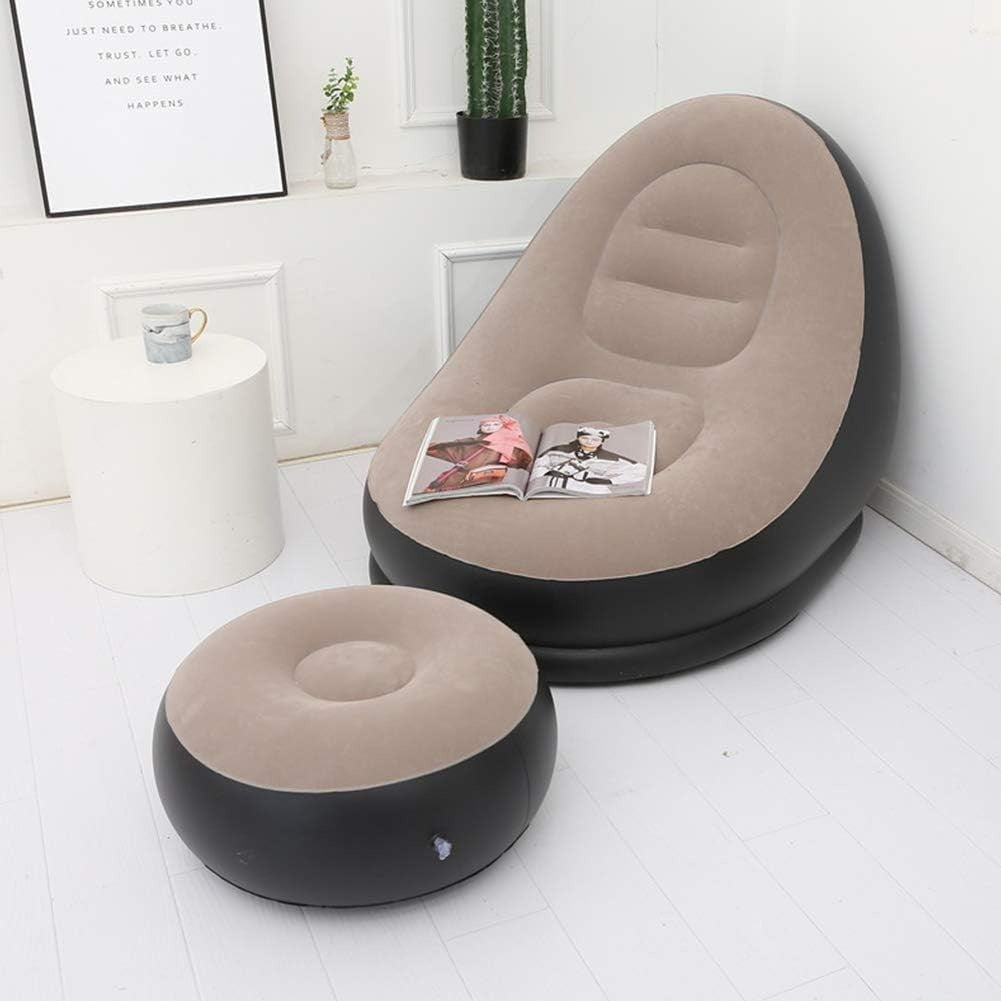 SILLÓN INFLABLE PREMIUM + REPOSAPIÉS