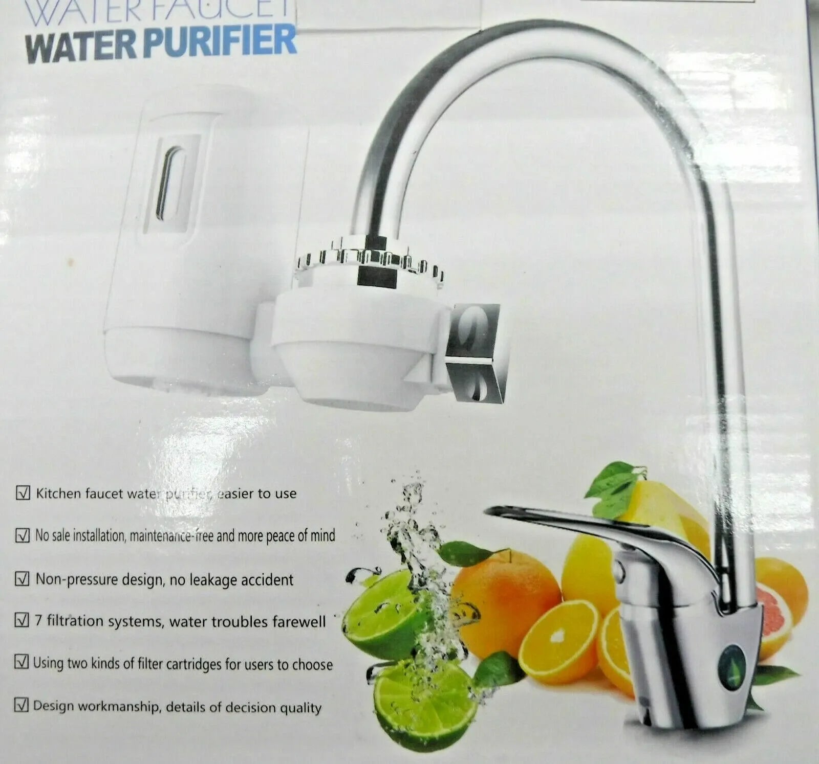 Filtro Purificador de Agua para Grifo Zoosen 7 Etapas