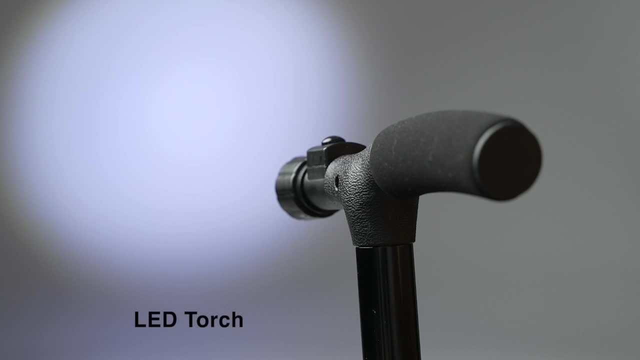 🦯 BASTÓN PLEGABLE CON LUZ LED