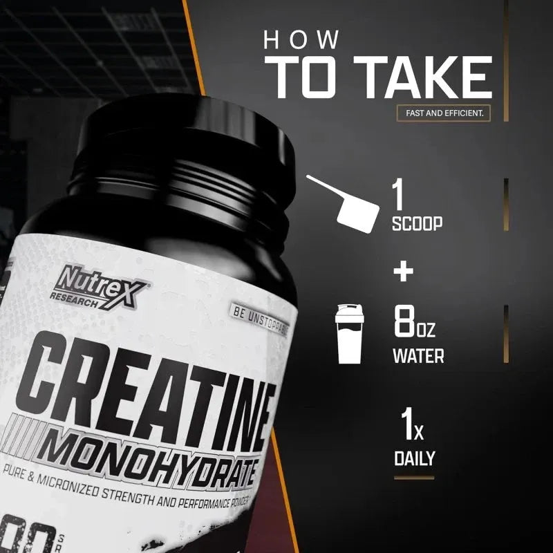 💪 Creatina Monohidratada 100% Pura Nutrex