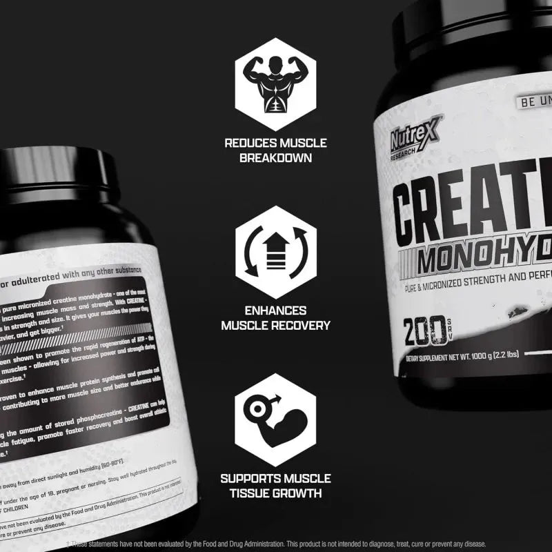 💪 Creatina Monohidratada 100% Pura Nutrex